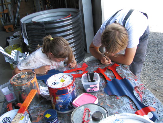 Nur noch der schwarze Rand.