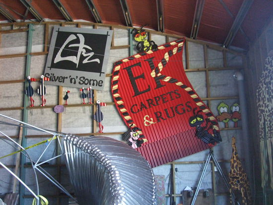 Ein paar von Stevens Arbeiten.