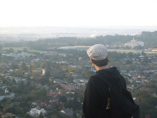 Aussicht am genießen.