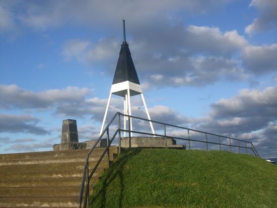 Spitze des höchsten Punktes von Auckland.