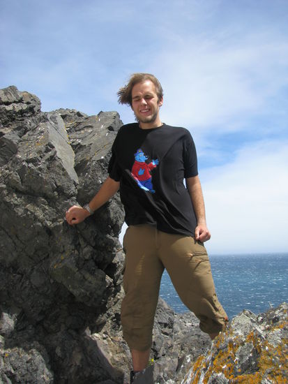 Es war verdammt windig da oben.