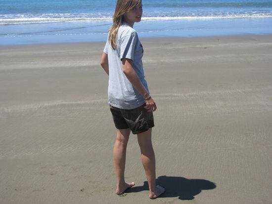 Komplett nass und matschig. 