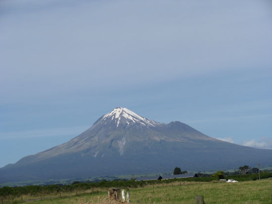 Direkt vor der Haustuer! Ein Bild, das man nicht alle Tage hat.