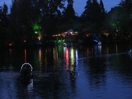 Alles war am leuchten.