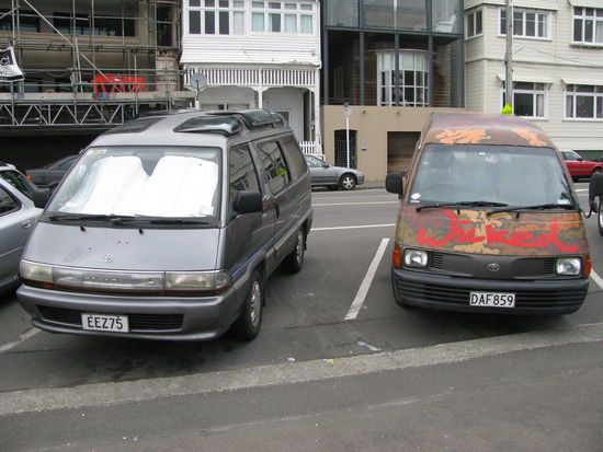 Unsere beiden Autos.