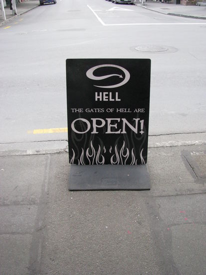 Die Pforten zur Hölle waren geöffnet.