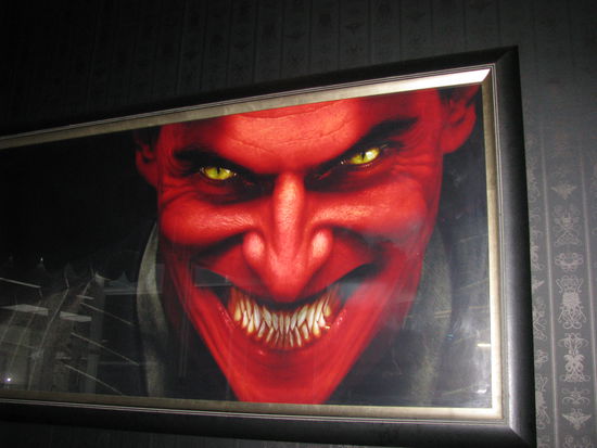 Der Chef war auch da.