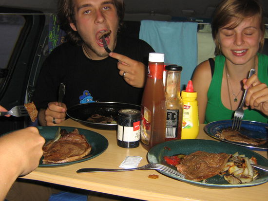 Geschmeckt hat es wie man hier sieht auch.