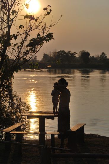Blick aus der Matte bei Nacht 