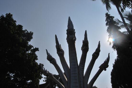 Der Eingang vom ersten Wat!