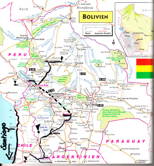 unsere "geplante" Route...
