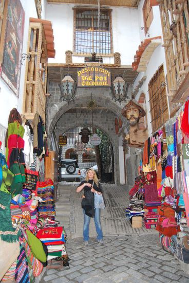 in den Strassen von La Paz