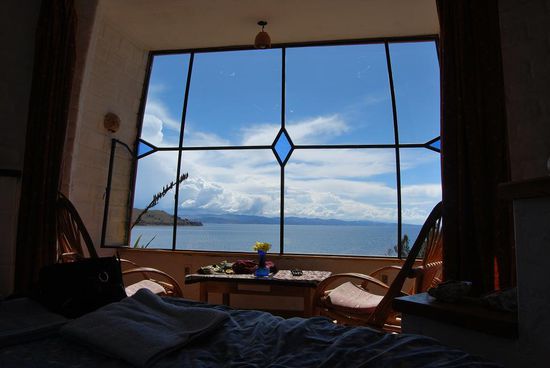 von unserem Bett aus.... himmmmmlisch