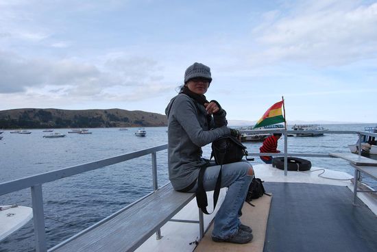 Auf dem Weg zur Isla del Sol