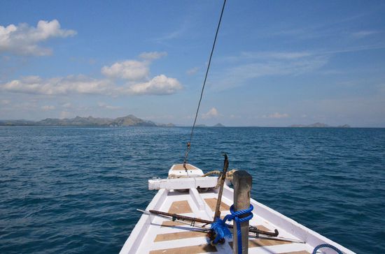 auf dem Weg Richtung Rinca