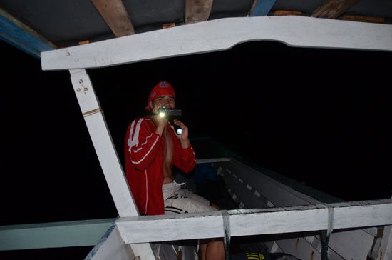 auf dem Weg zum Fernseh.....