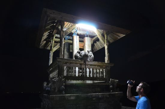 Affen am Uluwatu Tempel