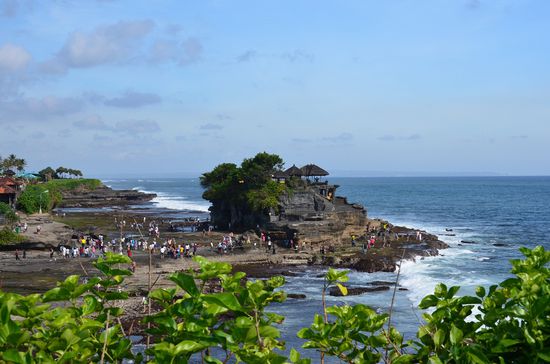 Pura Tanah Lot von der anderen Seite