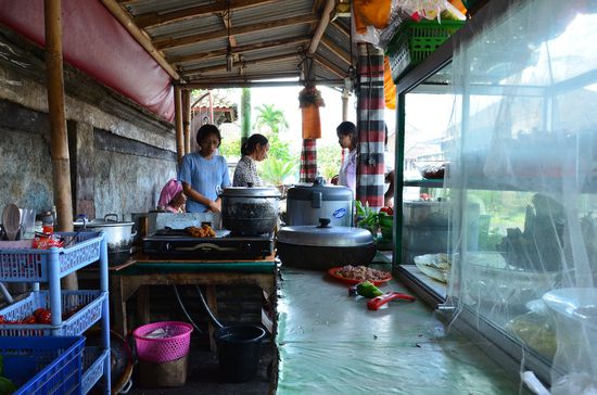 hier waren wir essen, aber keine Ahnung was das alles war so genau... aber LECKER