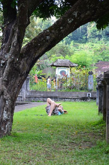 da döst der Stef, ist ja auch alles ziemlich anstrengend hier...