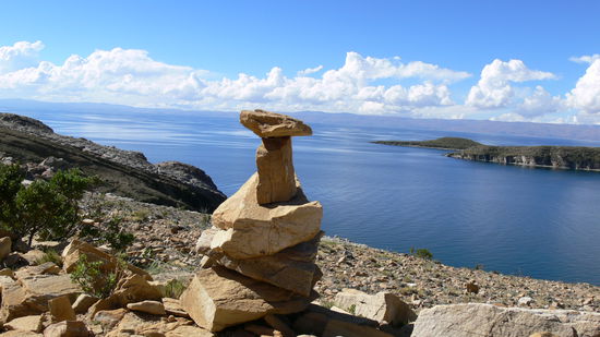 Steinhaufen sollen Wünsche erfüllen...