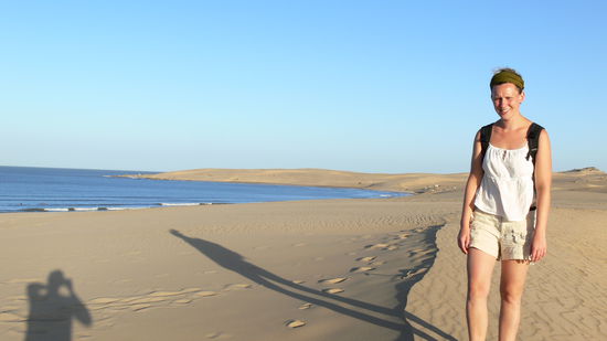 Nein, das rechts im Bild ist keine Wanderdüne!