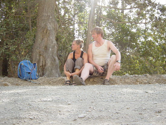 Wann kommt der Bus der uns zurück bringt???...(im N.P. Los Alerces)