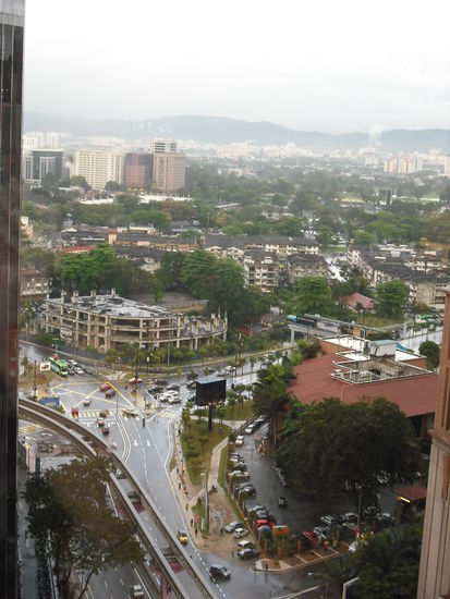 von der Lounge aus..