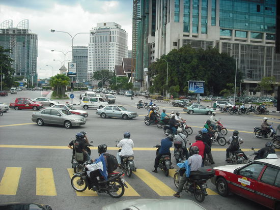 Immer Chaos auf den Strassen