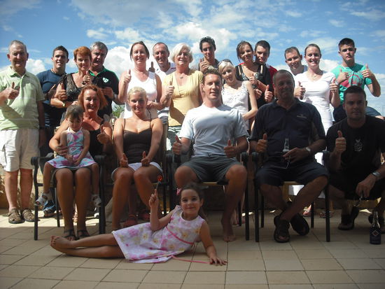 Gigantische Familienzusammenkuenfte..