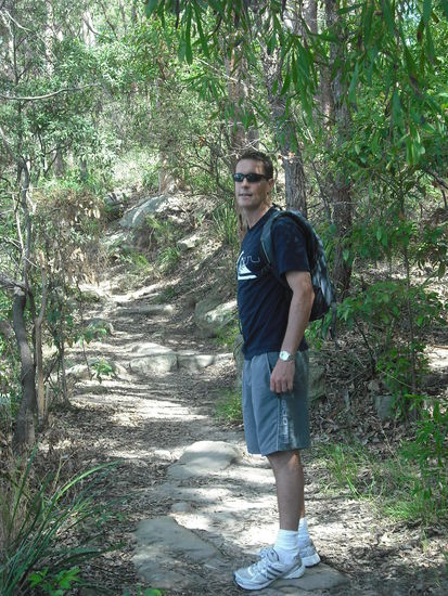 Spinnen und Schlangen Pfad