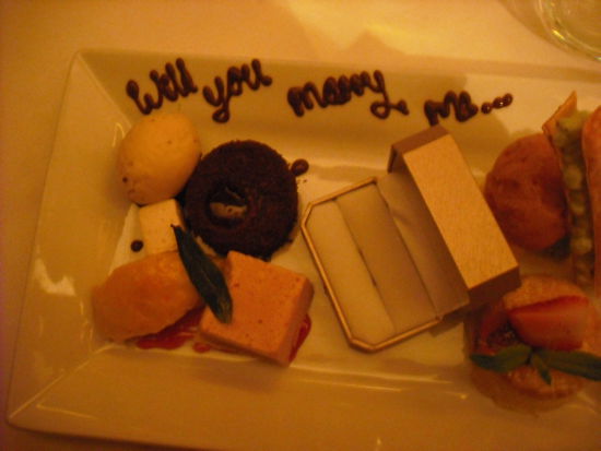 und letztendlich kam das Dessert