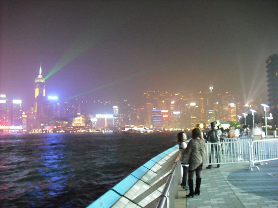 Das Lichterspektakel findet jeden abend um 20Uhr statt