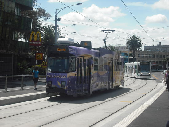 Melbourne Fortbewegung nur mit Tram