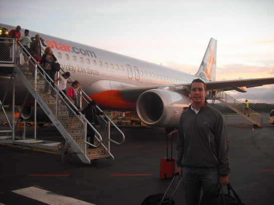 Mal wieder super, Jetstar hat uns in einem kurzen Hupfer nach Coolangatta gebracht