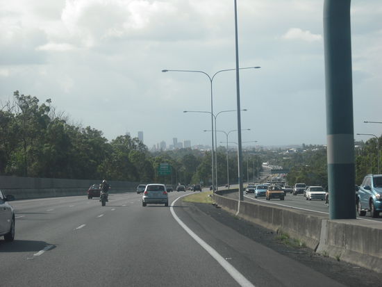 An einem Nachmittag haben wir einen Ausflug nach Brisbane gemacht..liegt nur 1 std entfernt