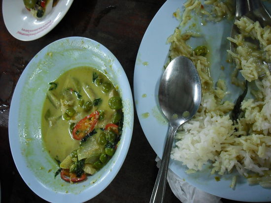 Das Green Thay Curry aus der Hoelle..