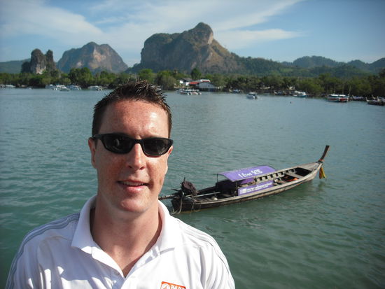 Abfahrt Ao Nang Hafen