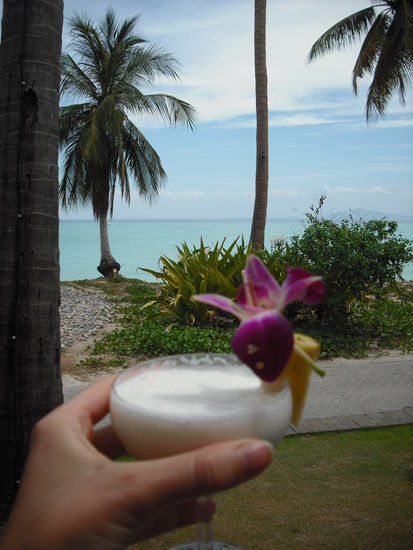 ...und erstmal einen cocktail..