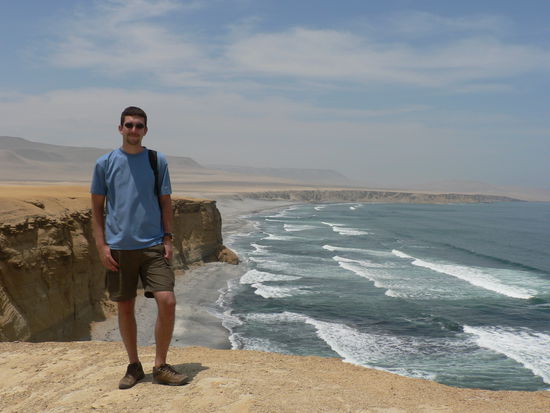 Blick ueber die Paracas-Halbinsel