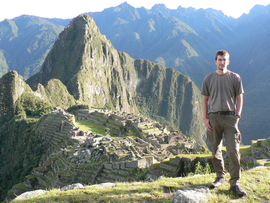Machu Pichu bei Sonnenaufgang