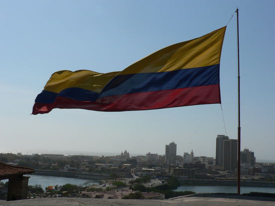 Blick über Cartagena