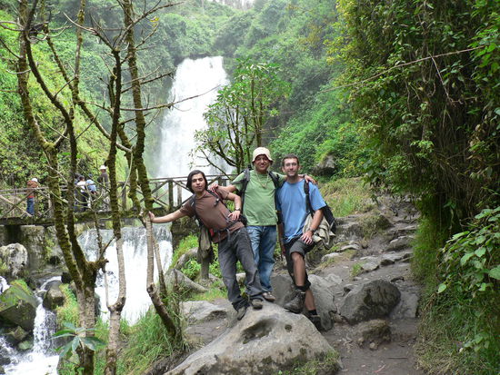 An der Cascada del Peguche