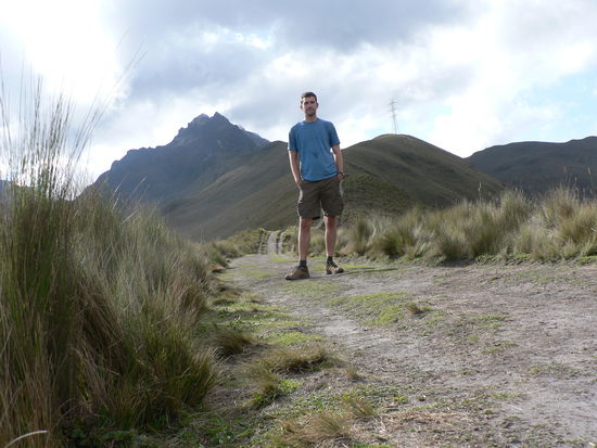 Blick auf Rucu Pichincha