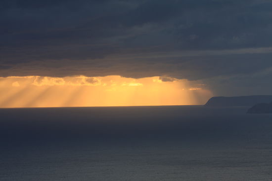 So viele Wolken. Man die Kraft der Sonne förmlich gespürt...
