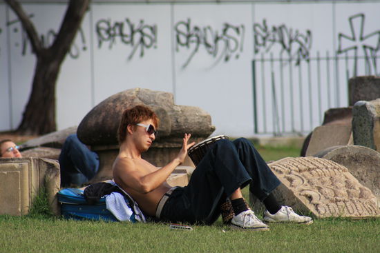 ...im Royal Botanic Garden...