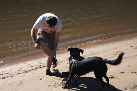 Kieran und Nippy (ein wirklich ganz lieber Aussie, den wir in Sydney kennengelernt haben und bei dem ich für 2 Wochen wohnen konnte mit noch ein paar anderen Leuten zusammen)