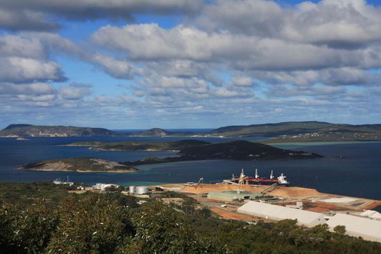 Blick auf den King Georg Sound