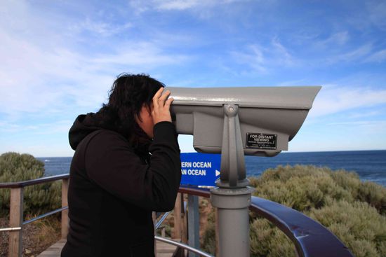 ...am Cape Leeuwin...leider kommt die Walsaison erst noch...