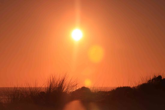 Sonnenuntergang am Redgate